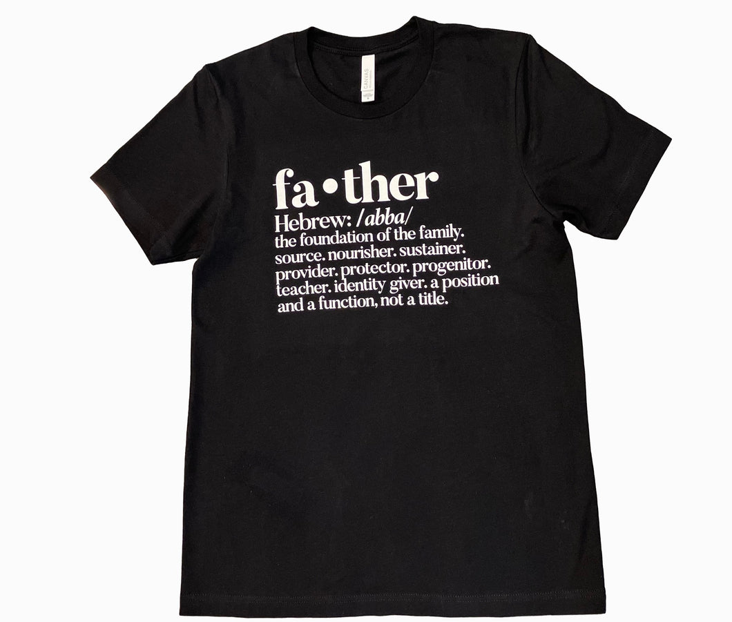 Father Black Tee